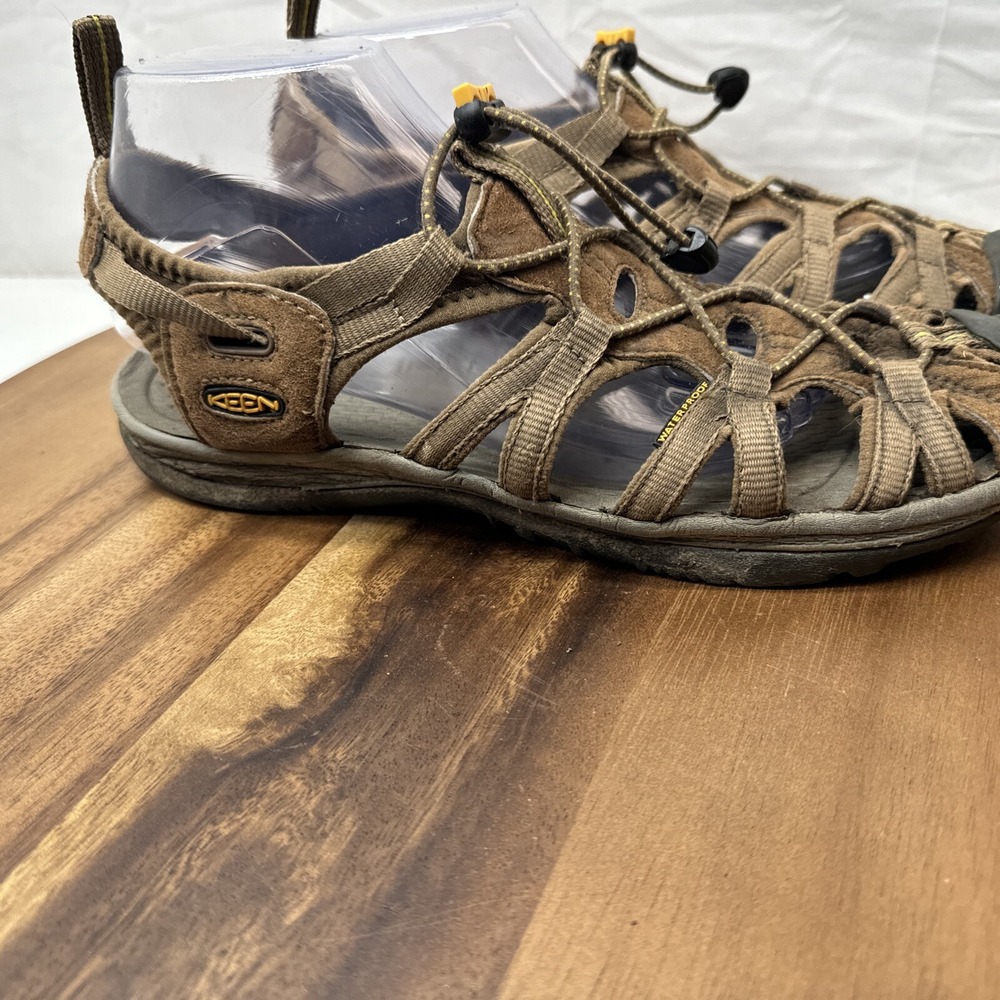 Keen Women's Sandals 10.5 Whisper Waterproof Brown Closed Toe - Picture 5 of 16